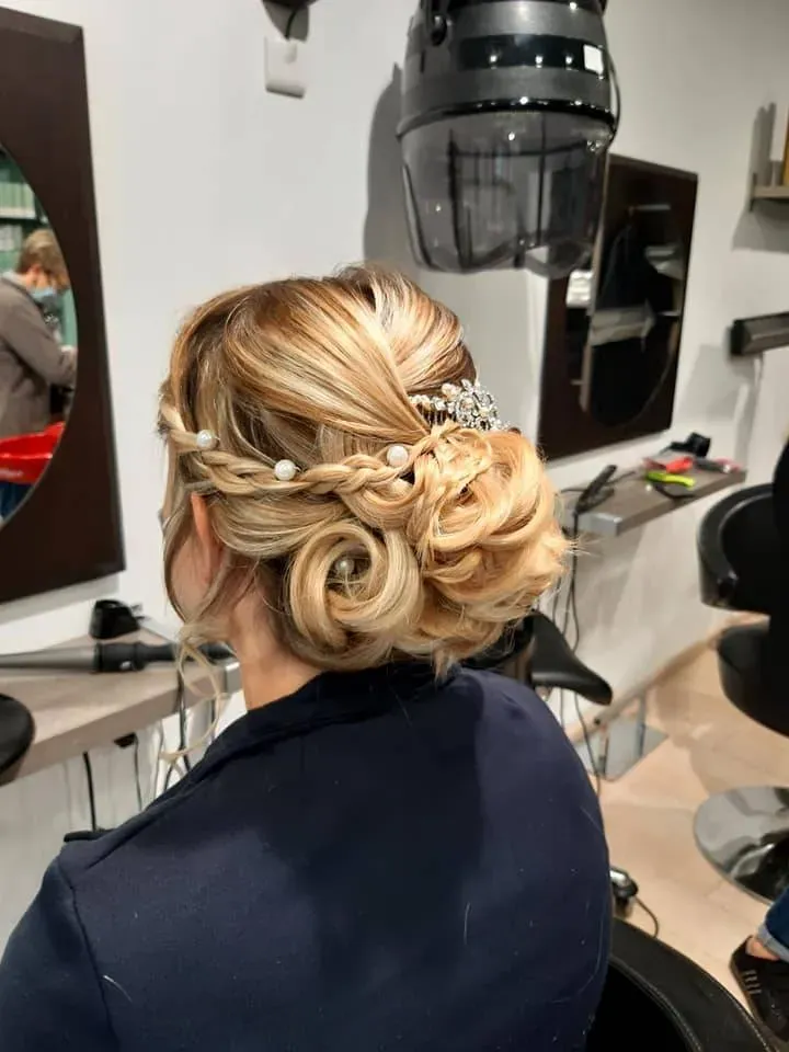 chignon mariage